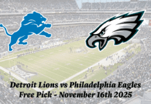 Lions vs Eagles NFL Free Pick Video