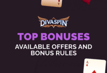 Top Bonuses at DivaSpin Casino: Available Offers and Bonus Rules