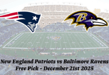 Patriots vs Ravens NFL Free Pick Video