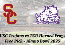 USC vs TCU Alamo Bowl Free Pick Video
