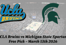 UCLA vs Michigan State CBB Free Pick Video