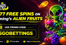 Kings Game Promo Code “csgobettings” | 77 Free Spins Alien Fruits – BGaming 2026
