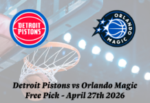 Pistons vs Magic NBA Free Pick Video