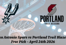Spurs vs Blazers NBA Free Pick Video
