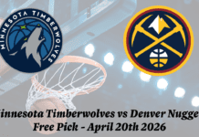 Timberwolves vs Nuggets NBA Free Pick Video