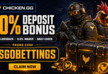 Chicken.GG Promo Code “CSGOBETTINGS” – 50% Deposit Bonus + Daily Player Rewards
