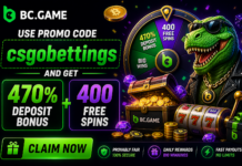 BC.Game Promo Code “csgobettings” | Get 470% Deposit Bonus + 400 Free Spins