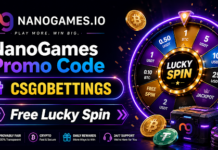 NanoGames Promo Code “CSGOBETTINGS” – Free Lucky Spin No Deposit Bonus